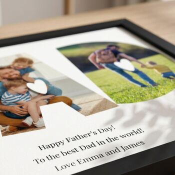 Dad Photo Collage Print Fathers Day Gifts