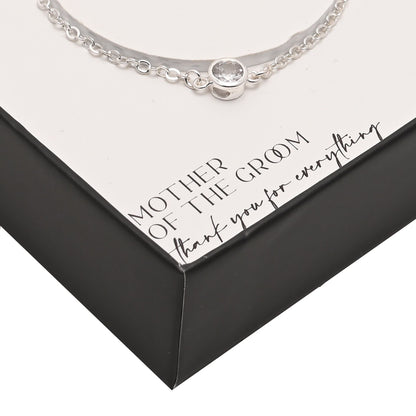 Amore Silver Plated Bracelet - Mother Of The Groom