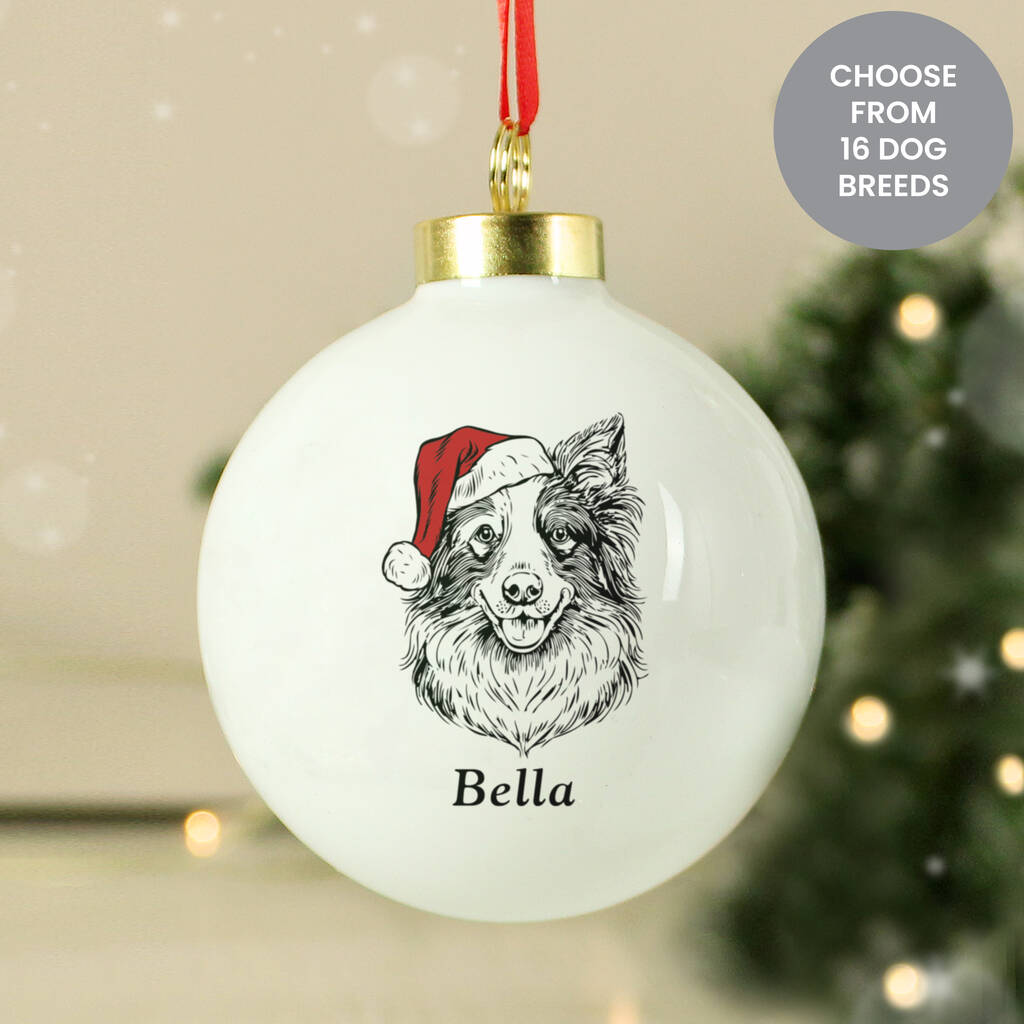 Dog Christmas Bauble Dog Owner Gift