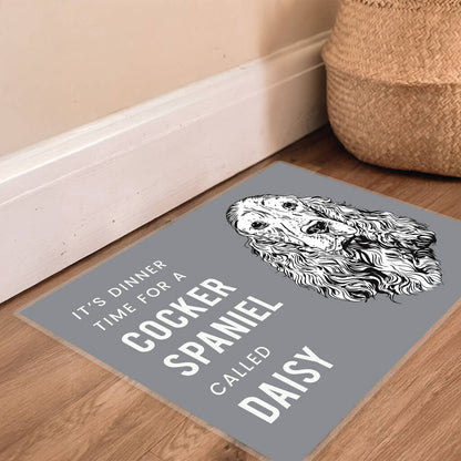 Dog Feeding Mat Non Slip Personalised Dog Gifts