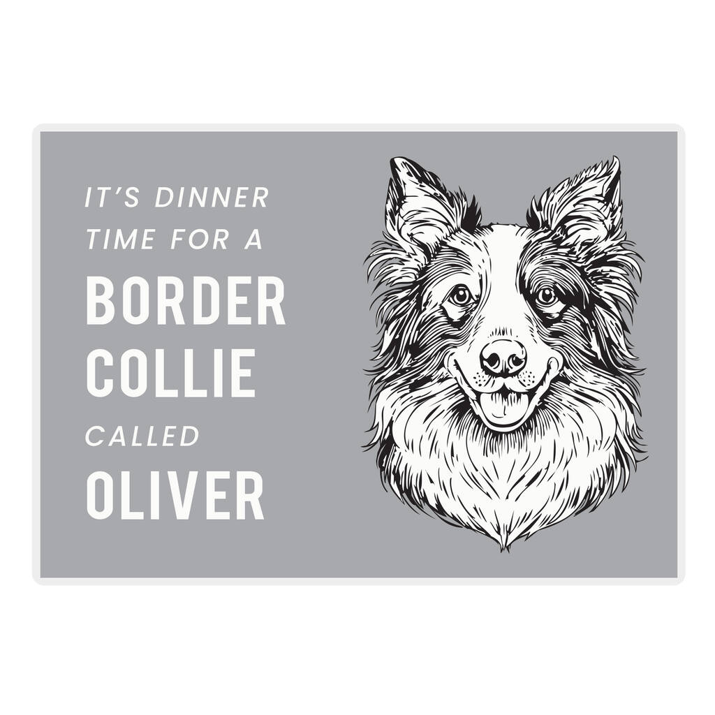 Dog Feeding Mat Non Slip Personalised Dog Gifts