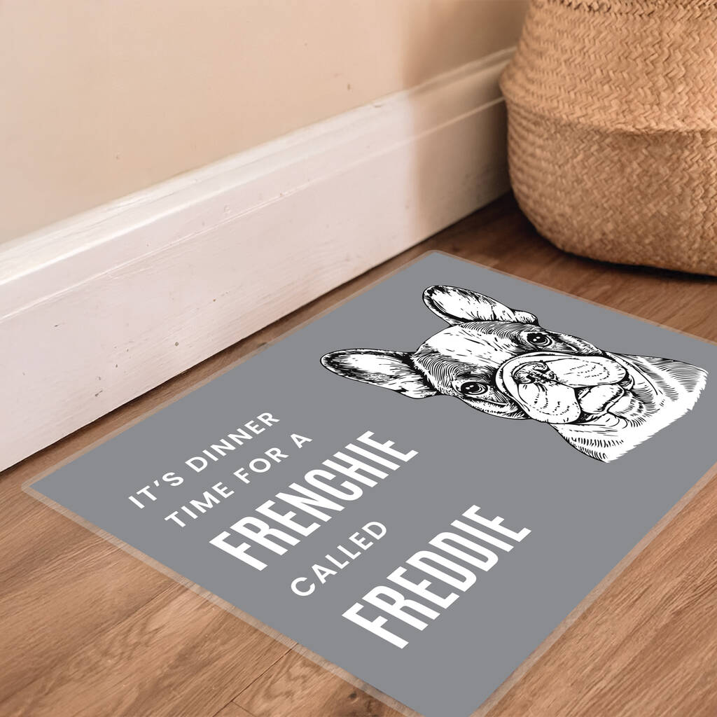 Dog Feeding Mat Non Slip Personalised Dog Gifts