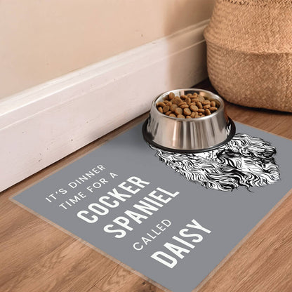 Dog Feeding Mat Non Slip Personalised Dog Gifts