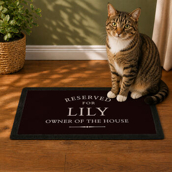 Dog Gifts Personalised Dog Feeding Mat Pet Reserved For Mat