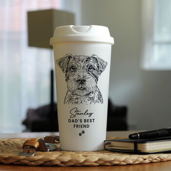 Dog Owner Gifts Personalised Dog Travel Cup