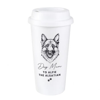 Dog Owner Gifts Personalised Dog Travel Cup
