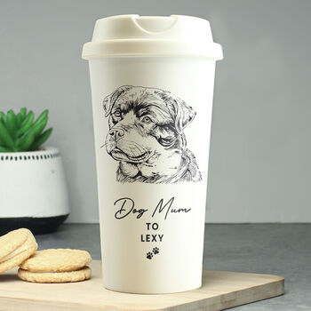 Dog Owner Gifts Personalised Dog Travel Cup