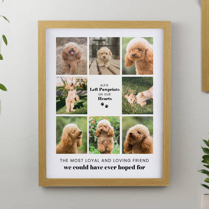Dog Photo Collage Print Pet Owner Gifts