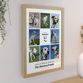Dog Photo Collage Print Pet Owner Gifts