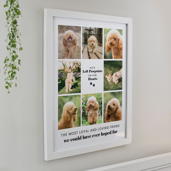 Dog Photo Collage Print Pet Owner Gifts