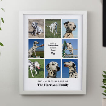 Dog Photo Collage Print Pet Owner Gifts