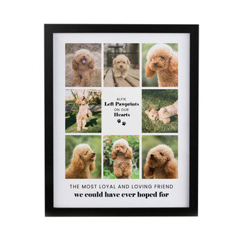 Dog Photo Collage Print Pet Owner Gifts
