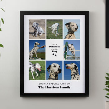 Dog Photo Collage Print Pet Owner Gifts
