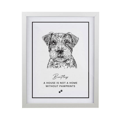 Dog Portrait Dog Owner Gifts