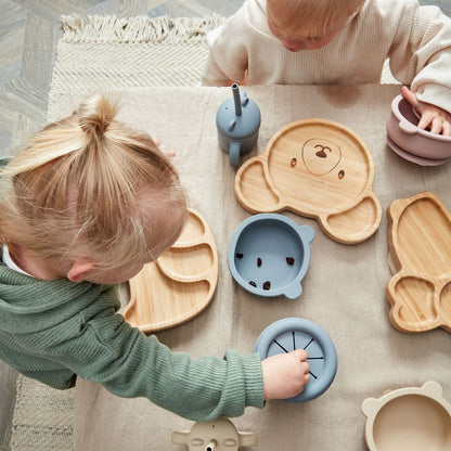 Bambino Bamboo & Silicone Bear Base Plate