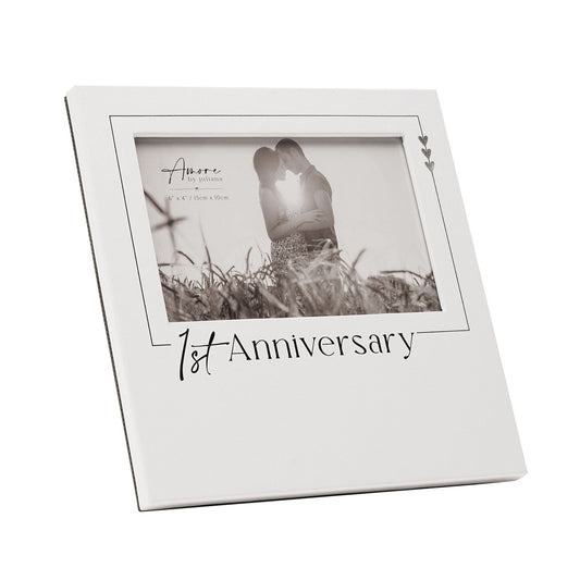1st Anniversary Gift Photo Frame - 6" x 4"
