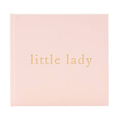 Bambino Linen Photo Album - Little Lady