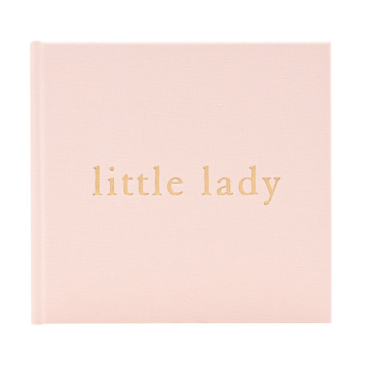 Baby Girl  Linen Photo Album - Little Lady