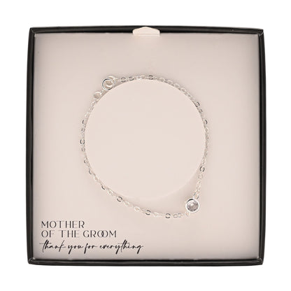 Amore Silver Plated Bracelet - Mother Of The Groom