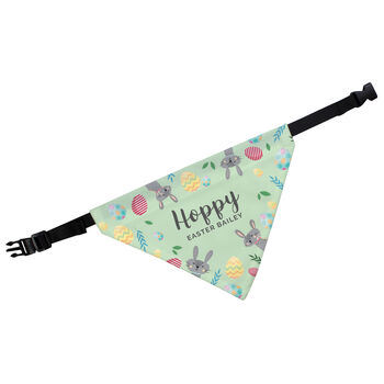 Easter Dog Bandana Personalised With Dog Name