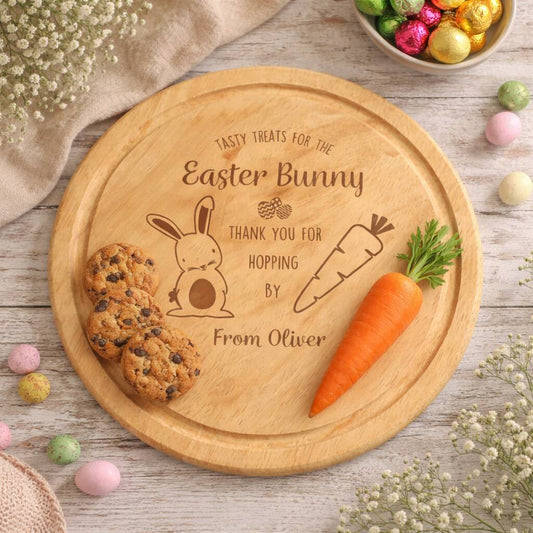 Easter Gift For Children Personalised Easter Bunny Treat Board