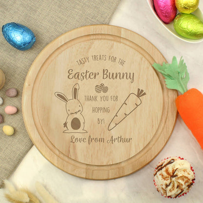 Easter Gift For Children Personalised Easter Bunny Treat Board