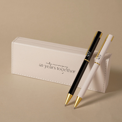 Amore Set of 2 Pens - 40 Years Together