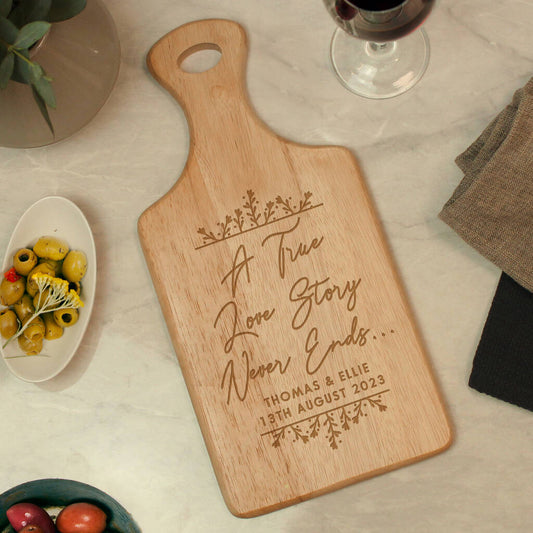 Engraved Wooden Chopping Board Gifts For Couples