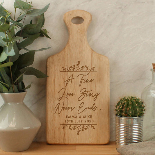 Engraved Wooden Chopping Board Gifts For Couples