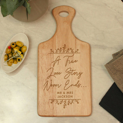 Engraved Wooden Chopping Board Gifts For Couples