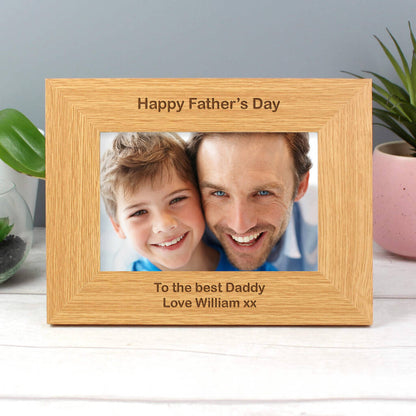 Fathers Day Gifts Dad Personalised Photo Frame 6x4