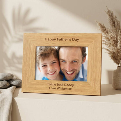 Fathers Day Gifts Dad Personalised Photo Frame 6x4