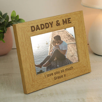 Fathers Day Gifts Daddy And Me Photo Frame