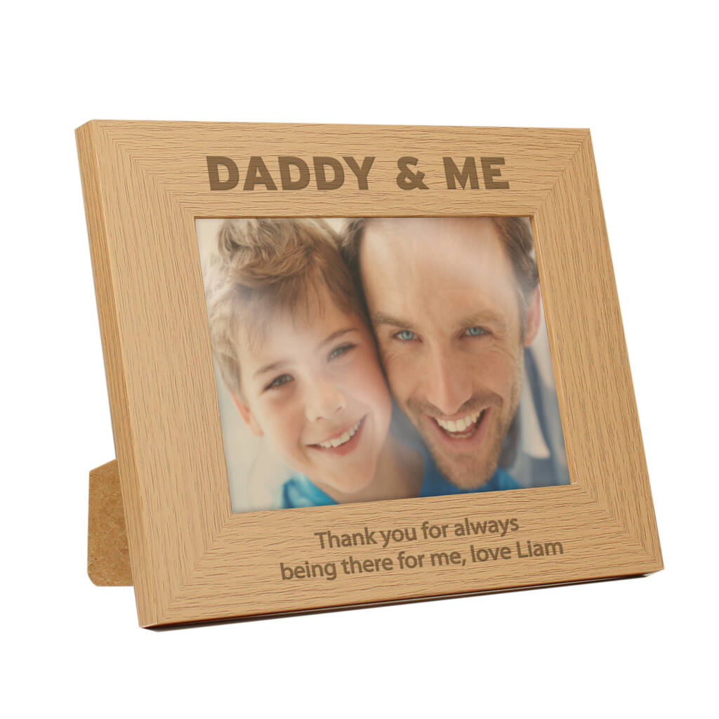 Fathers Day Gifts Daddy And Me Photo Frame