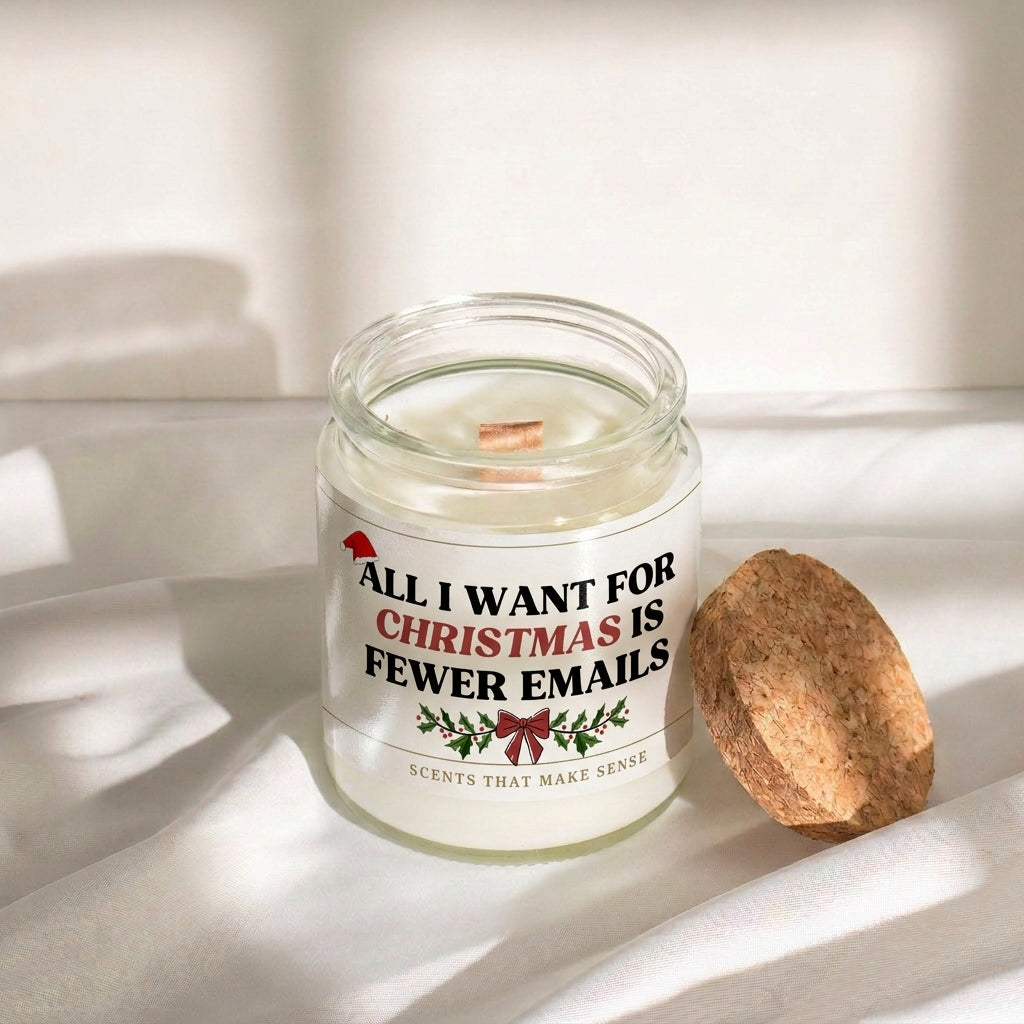 Christmas Emails Candle