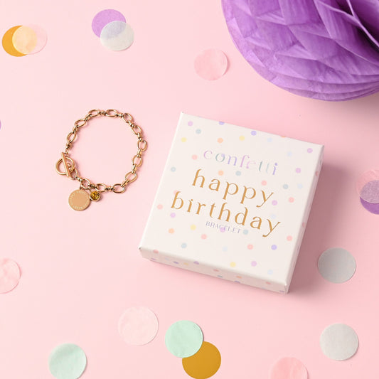 Birthday Gift For Her Bracelet - Happy Birthday
