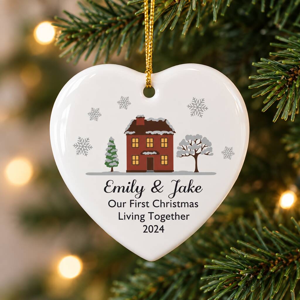 First Christmas Together Decoration Gift For Couples