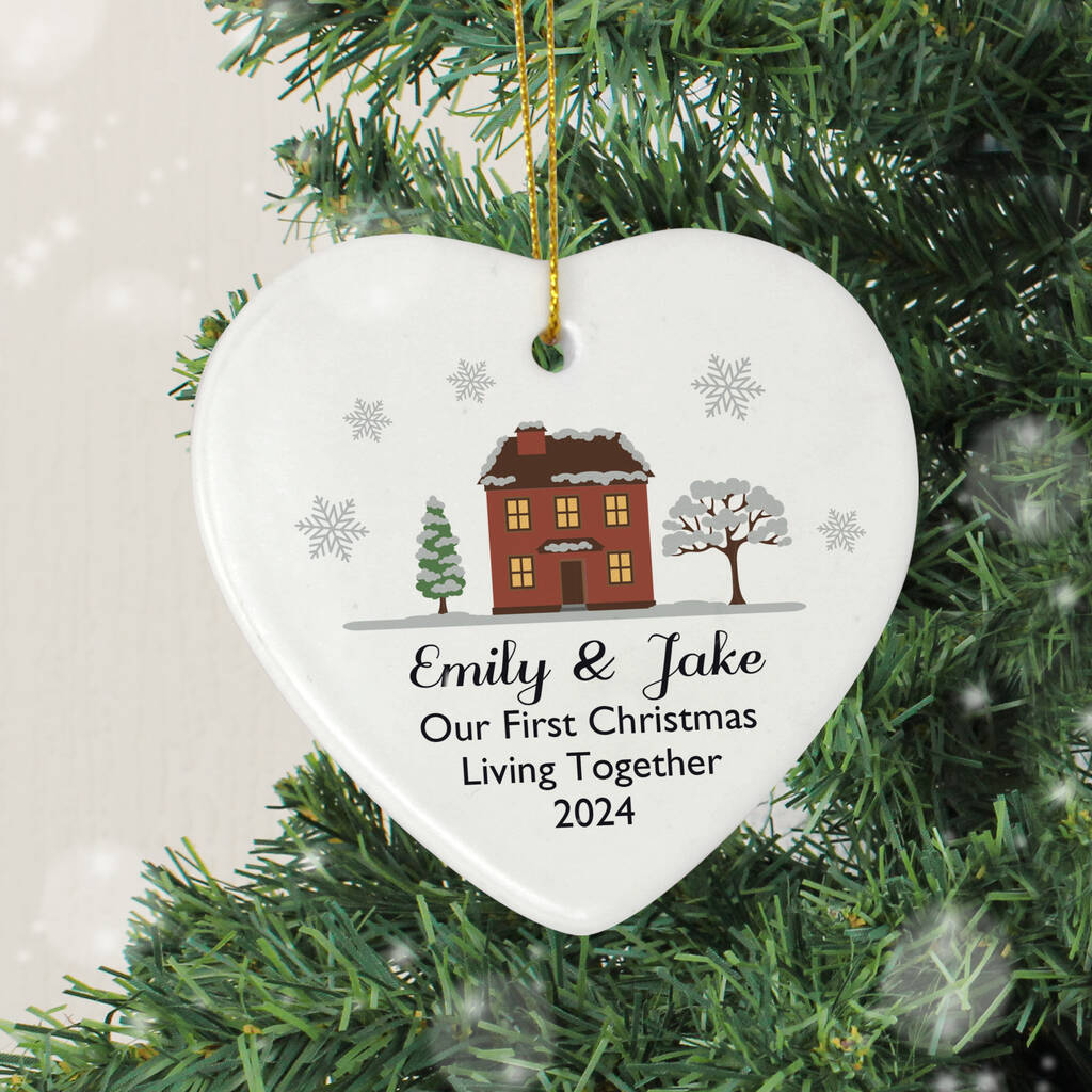 First Christmas Together Decoration Gift For Couples