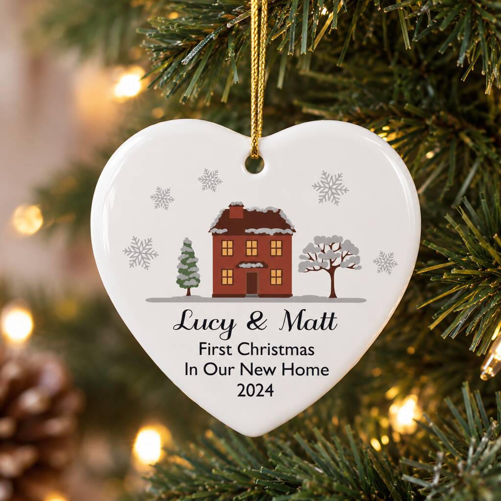 First Christmas Together Decoration Gift For Couples