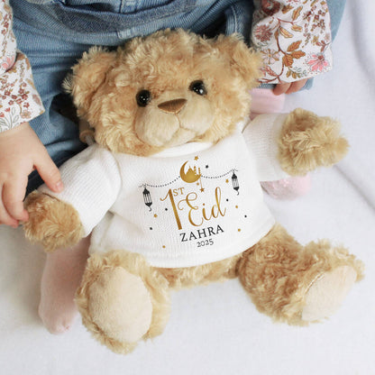 First Eid Baby Gifts Personalised Teddy Bear 1st Eid