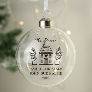 First Home Christmas Bauble Housewarming Gift