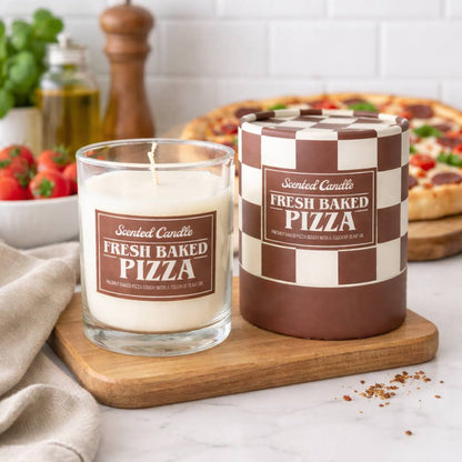 Fresh Baked Pizza Scented Candle Gift