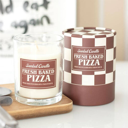 Fresh Baked Pizza Scented Candle Gift