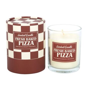 Fresh Baked Pizza Scented Candle Gift