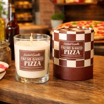 Fresh Baked Pizza Scented Candle Gift