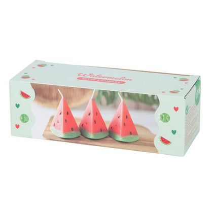 Fruit Shaped Candles Orange Lemon Strawberry Watermelon