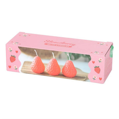 Fruit Shaped Candles Orange Lemon Strawberry Watermelon