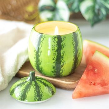 Fruit Shaped Scented Candle Jar Home Decor Gifts