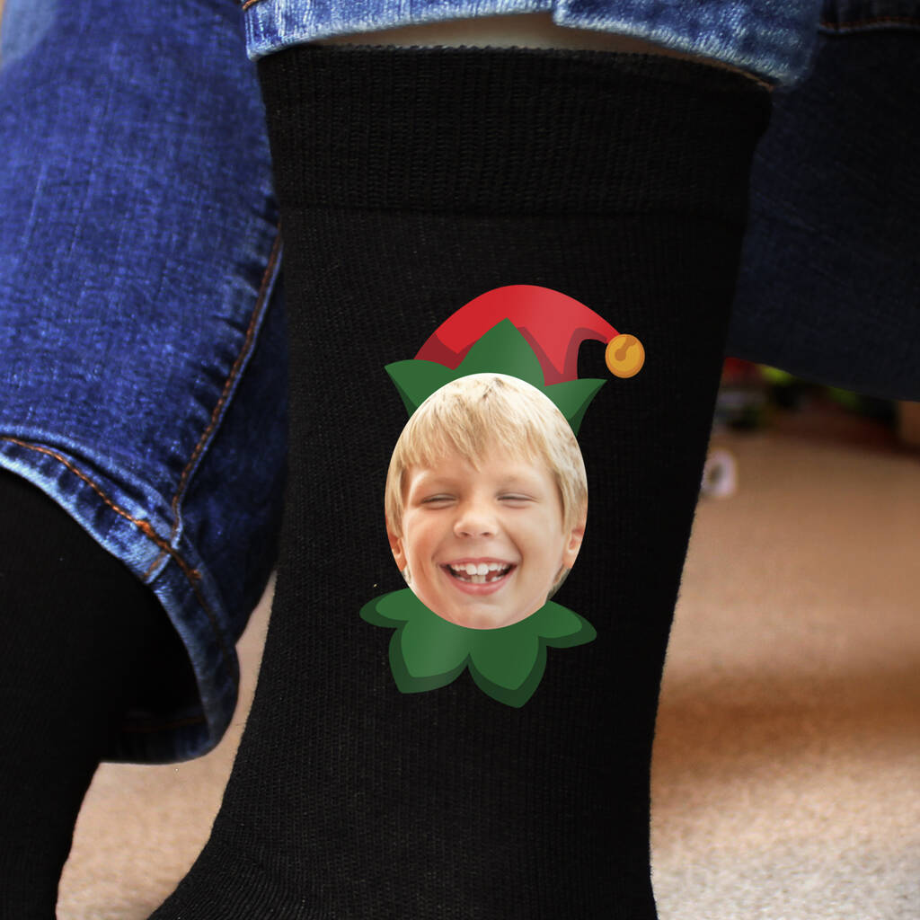Funny Christmas Gifts For Him Face Socks Personalised