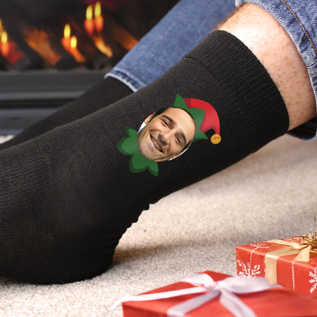 Funny Christmas Gifts For Him Face Socks Personalised